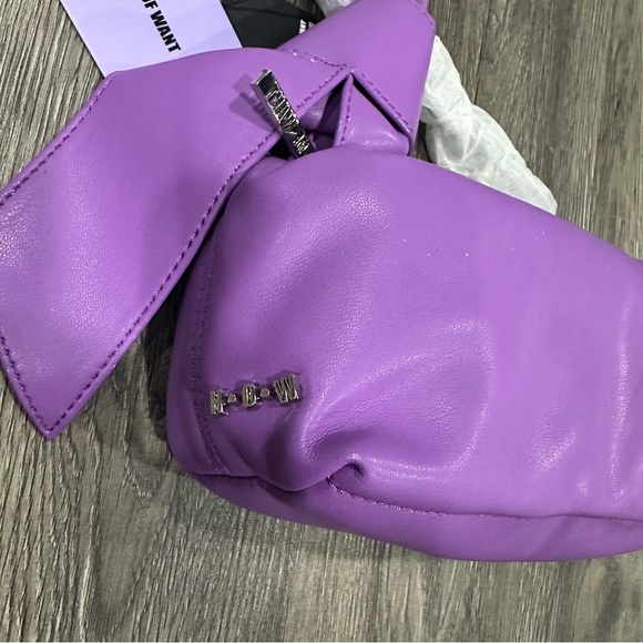 House of Want NWT We Are Fabulous Vegan Leather Shoulder Bag - Picture 3 of 10